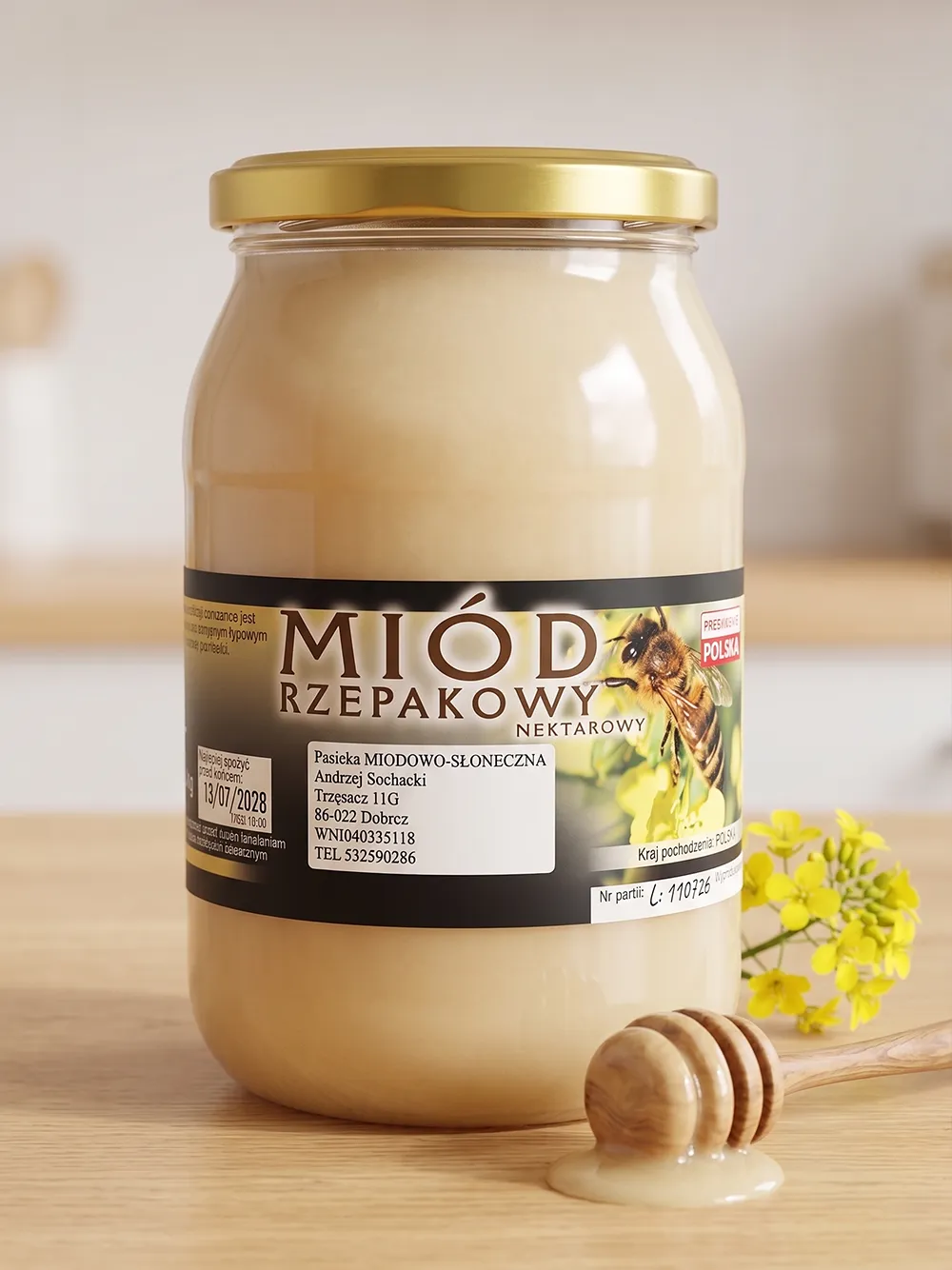 miód rzepakowy